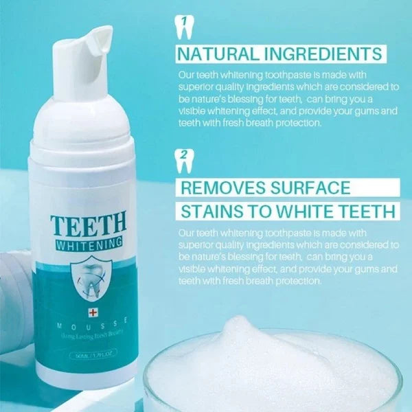 👨⚕TEETH WHITENING MOUSSE🔥