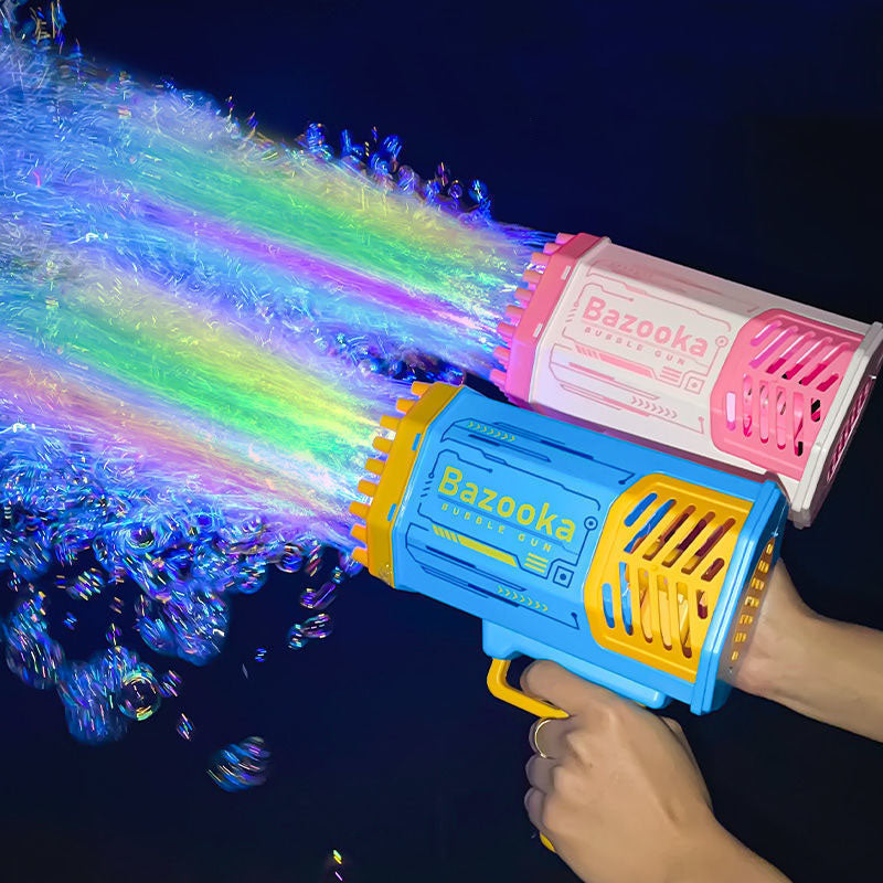 (🔥Last Day Promotion - 50% Off)🎁-69-Hole Bubble Gun With Colorful Led Lights FREE SHIPPING🔥