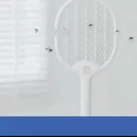 2 in 1 Rechargeable Bug Zapper Racket