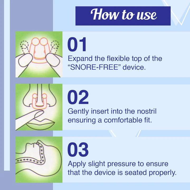 MAGNETIC NOSE CLIP–  Stops Annoying Snoring